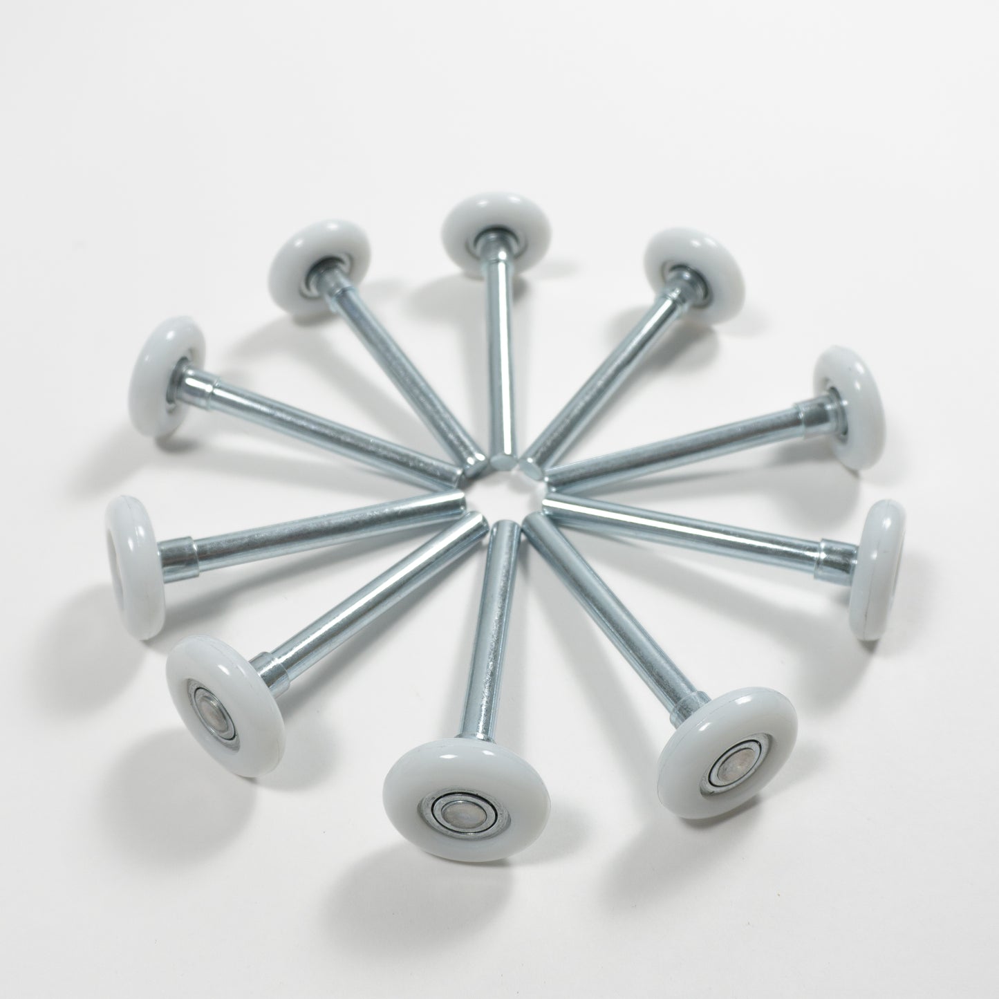 4" Roller - White Nylon/High Cycle